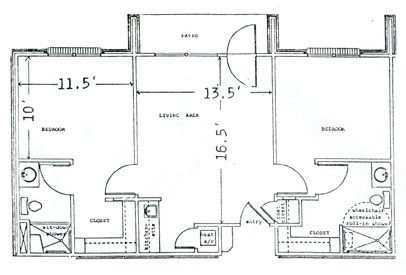 Two Bedroom Unit